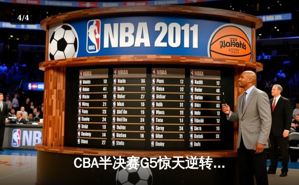 CBA半决赛G5惊天逆转！辽宁本钢加时险胜广东宏远晋级总决赛 - 4
